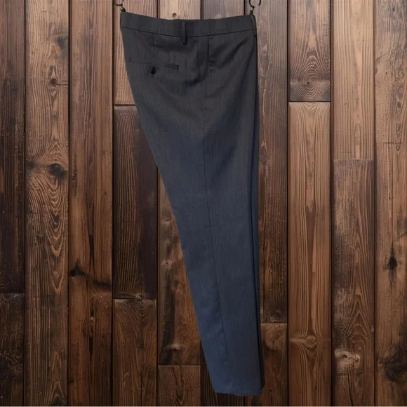 Kenneth Cole Reaction Charcoal Dress Pants - Picture 2 of 8